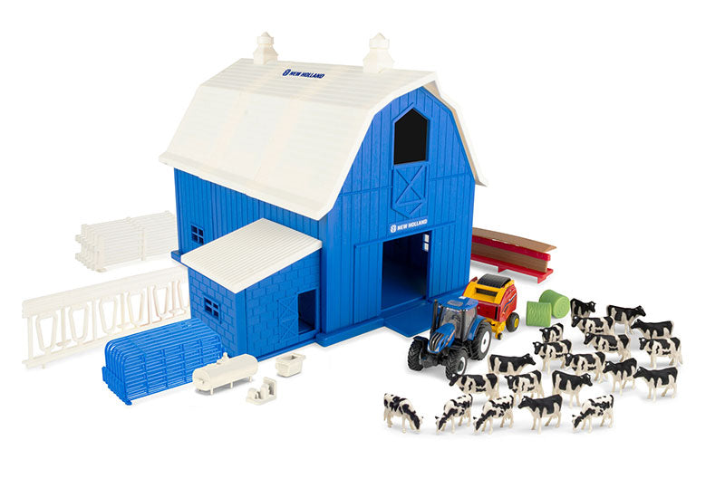 Ertl 13982 1/64 Scale New Holland Dairy Barn Playset Playset