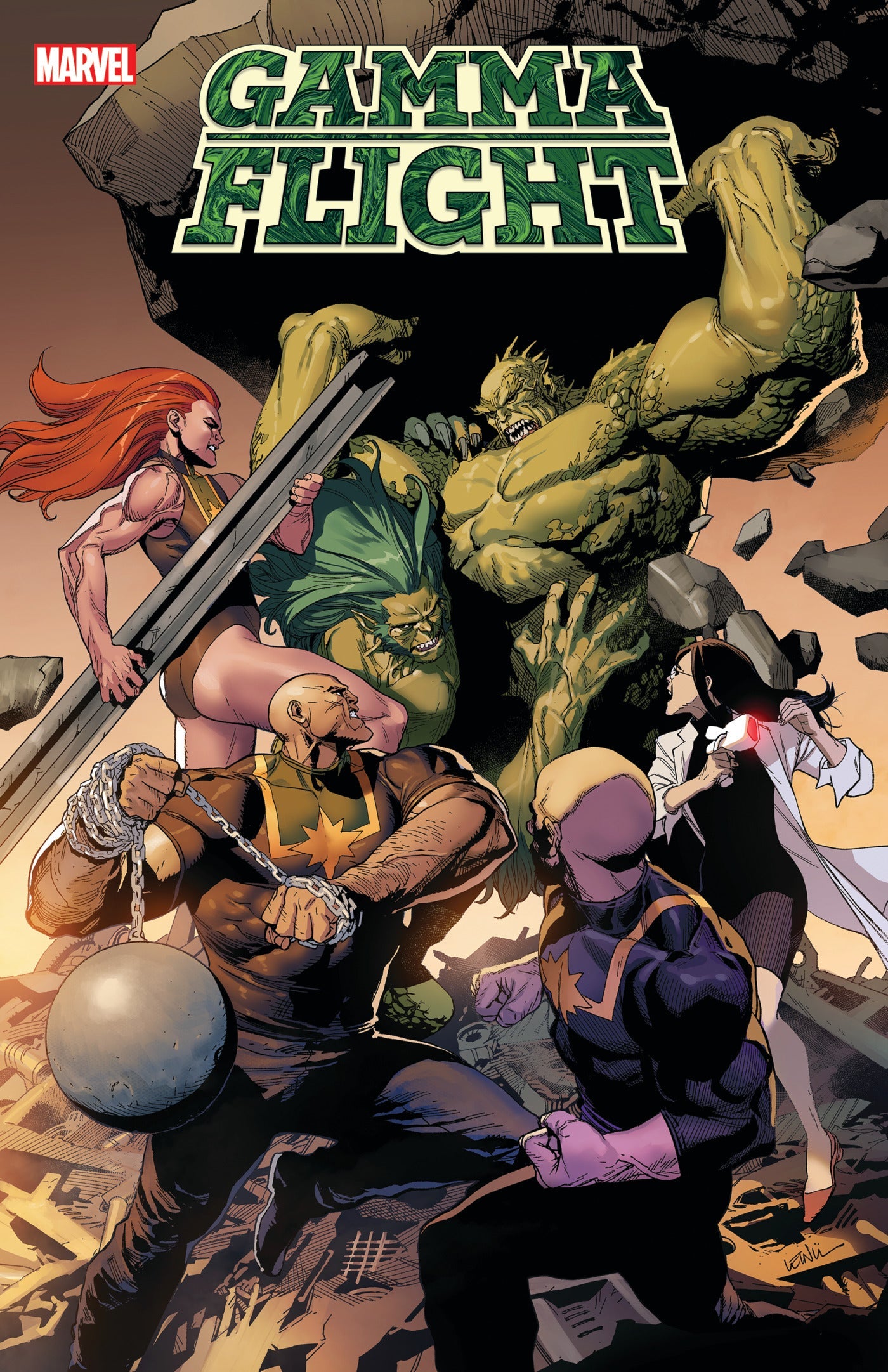 Gamma Flight #5 A (Of 5) Leinil Francis Yu Al Ewing (10/13/2021) Marvel