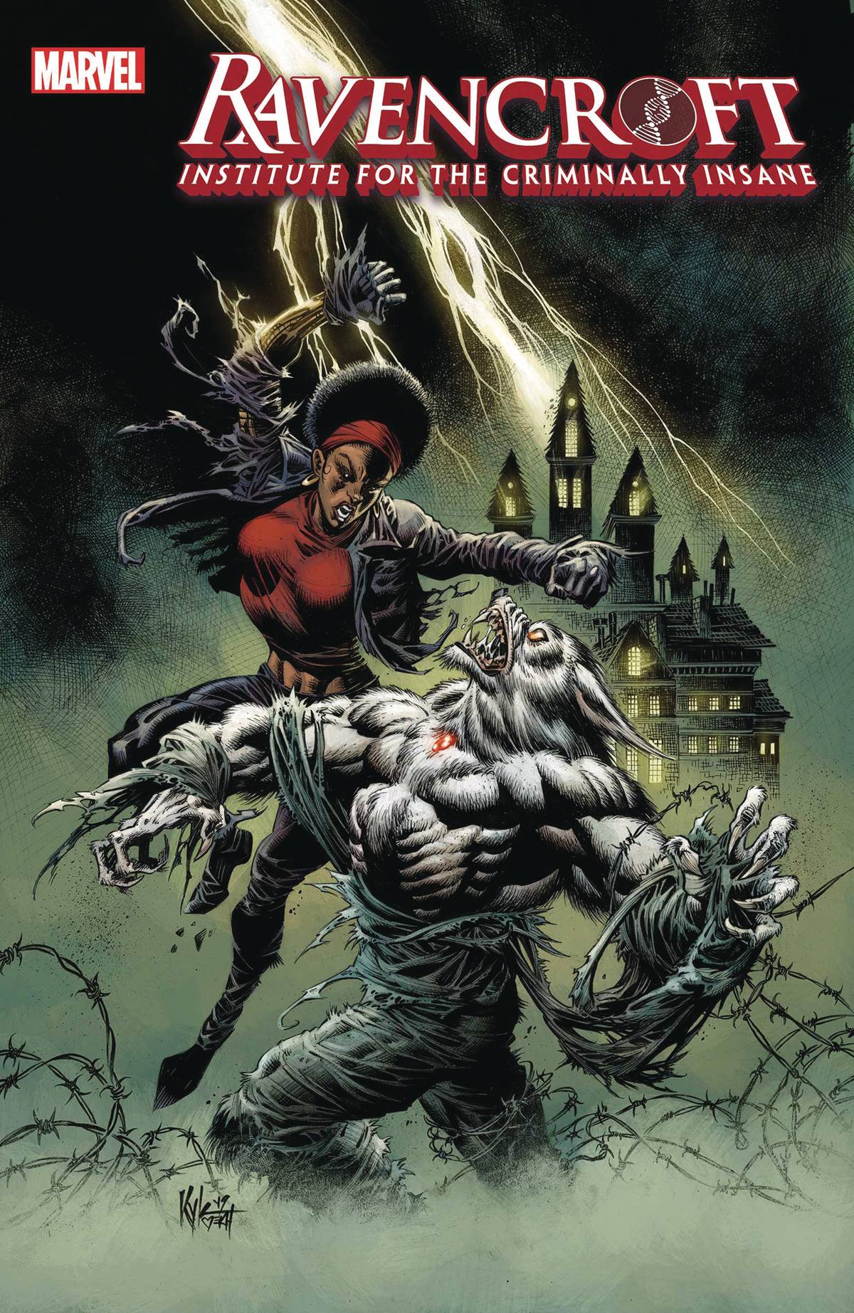 Ravencroft #4 (Of 5) Kyle Hotz Franke Tieri (09/02/2020) Marvel