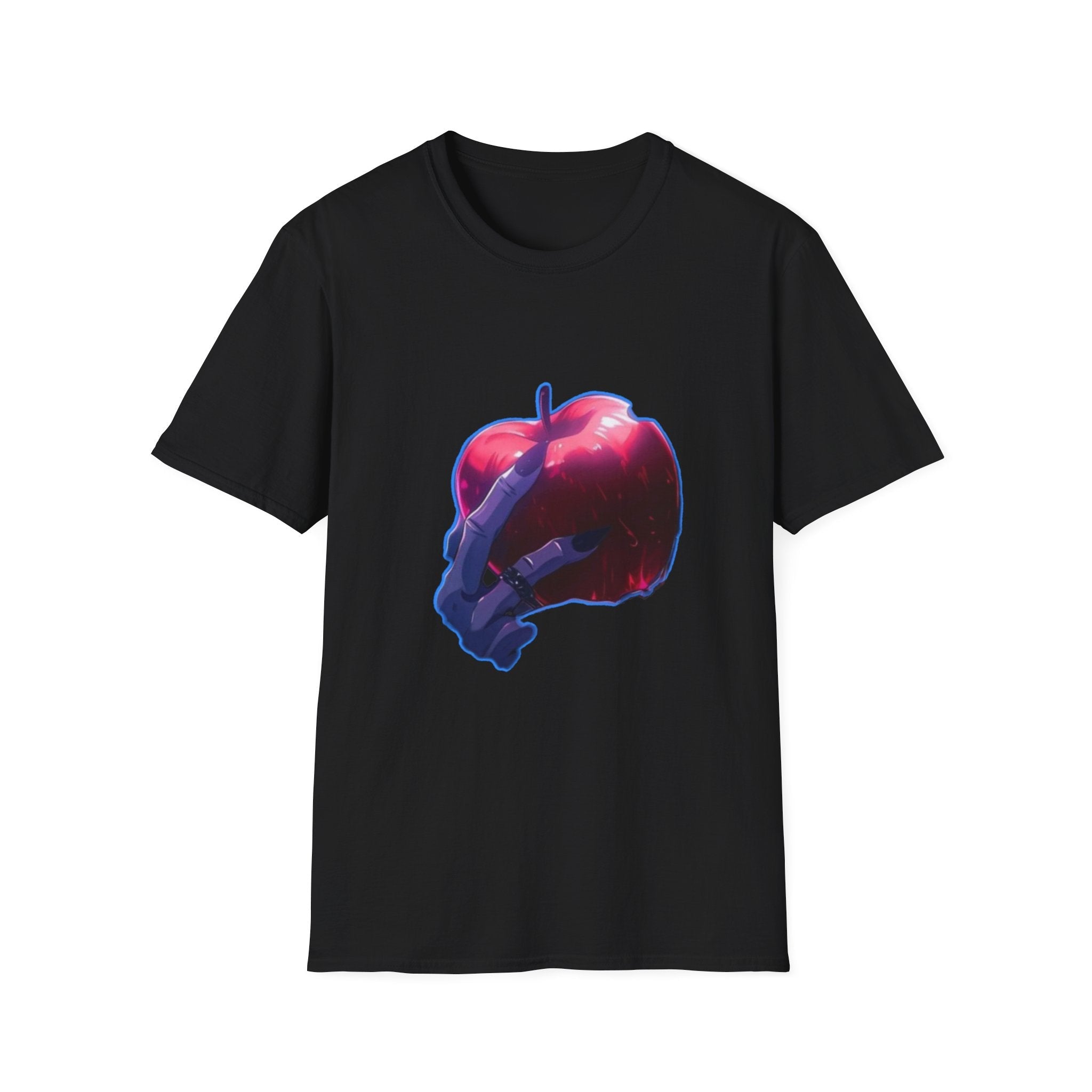 Dn Artistic Skeleton Hand T-Shirt, Creative Graphic Tee, Unique Gift for Artists, Trendy Fashion for Teens, Casual Wear