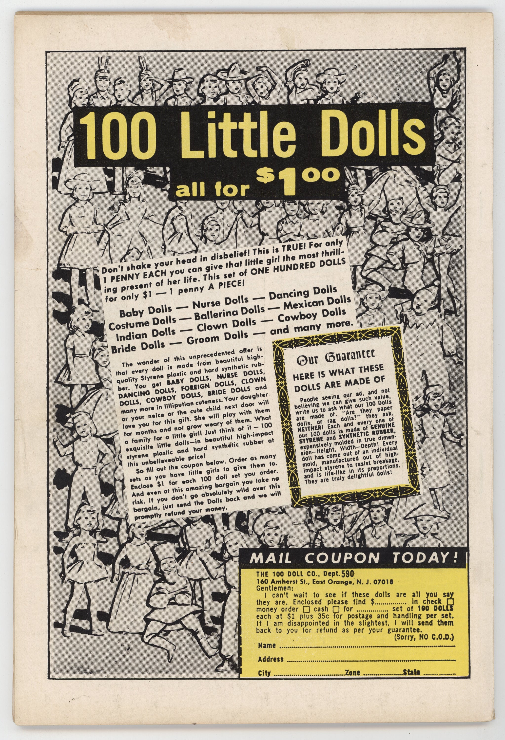 Little Archie 50 Archie 1968 FN Band Practice Betty Veronica Guitar Drums