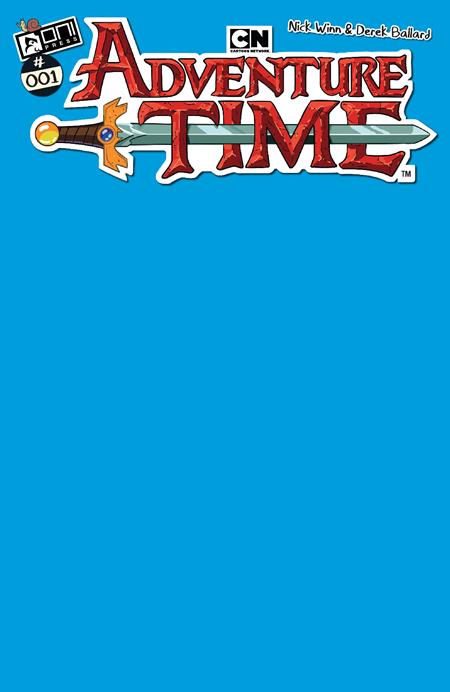 Adventure Time (2025) #1 F Finn Blue Sketch Variant (04/09/2025) Oni