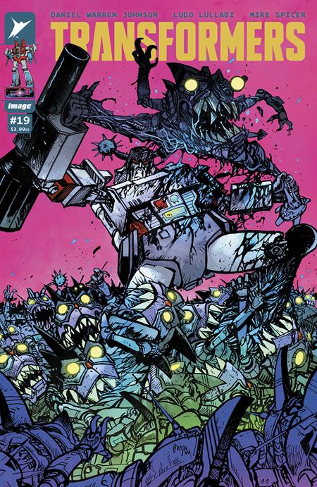 Transformers #19 A Daniel Warren Johnson & Mike Spicer (04/09/2025) Image