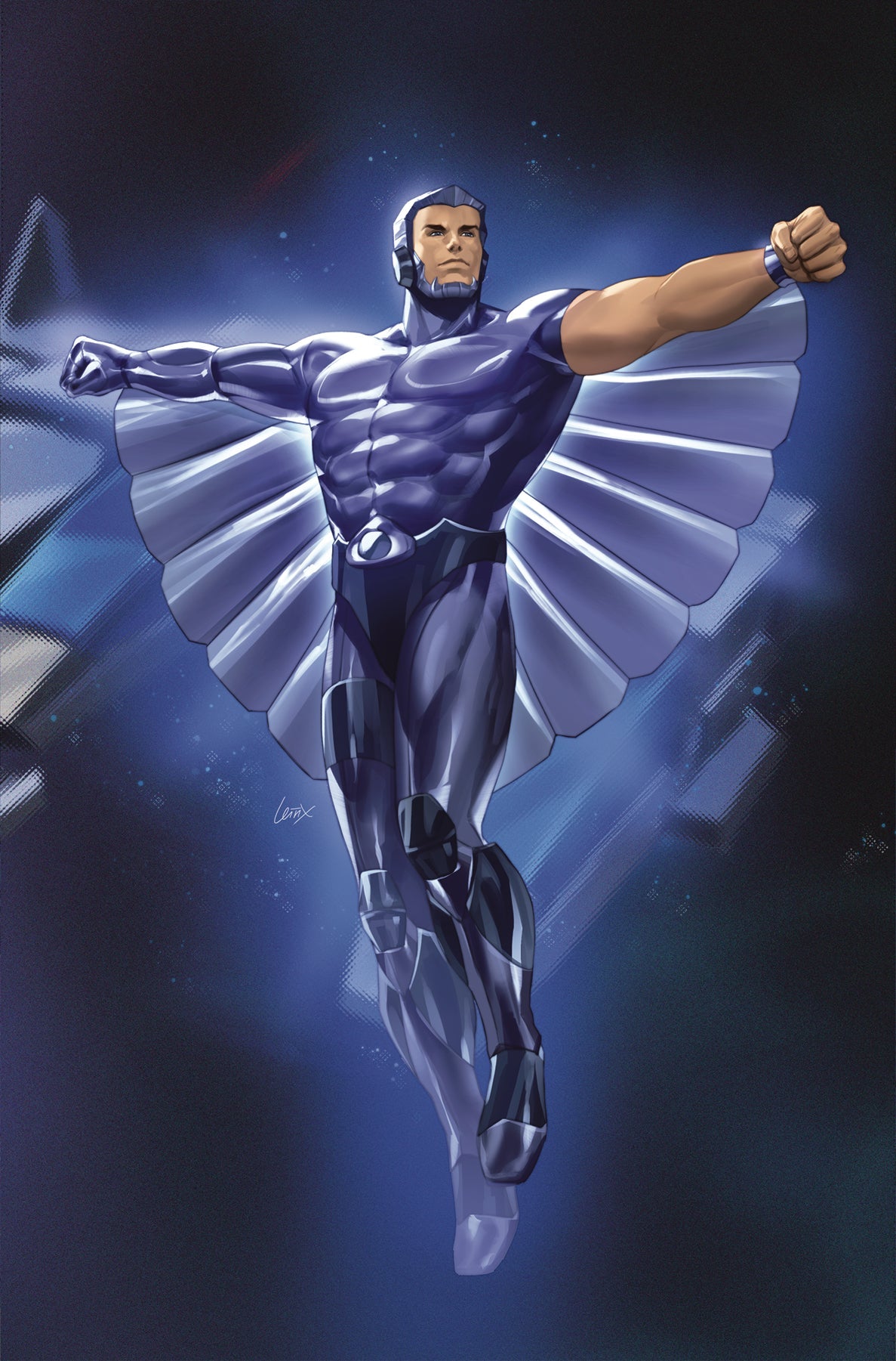 Silverhawks #4 R 1:20 Leirix Li Virgin Variant (05/14/2025) Dynamite