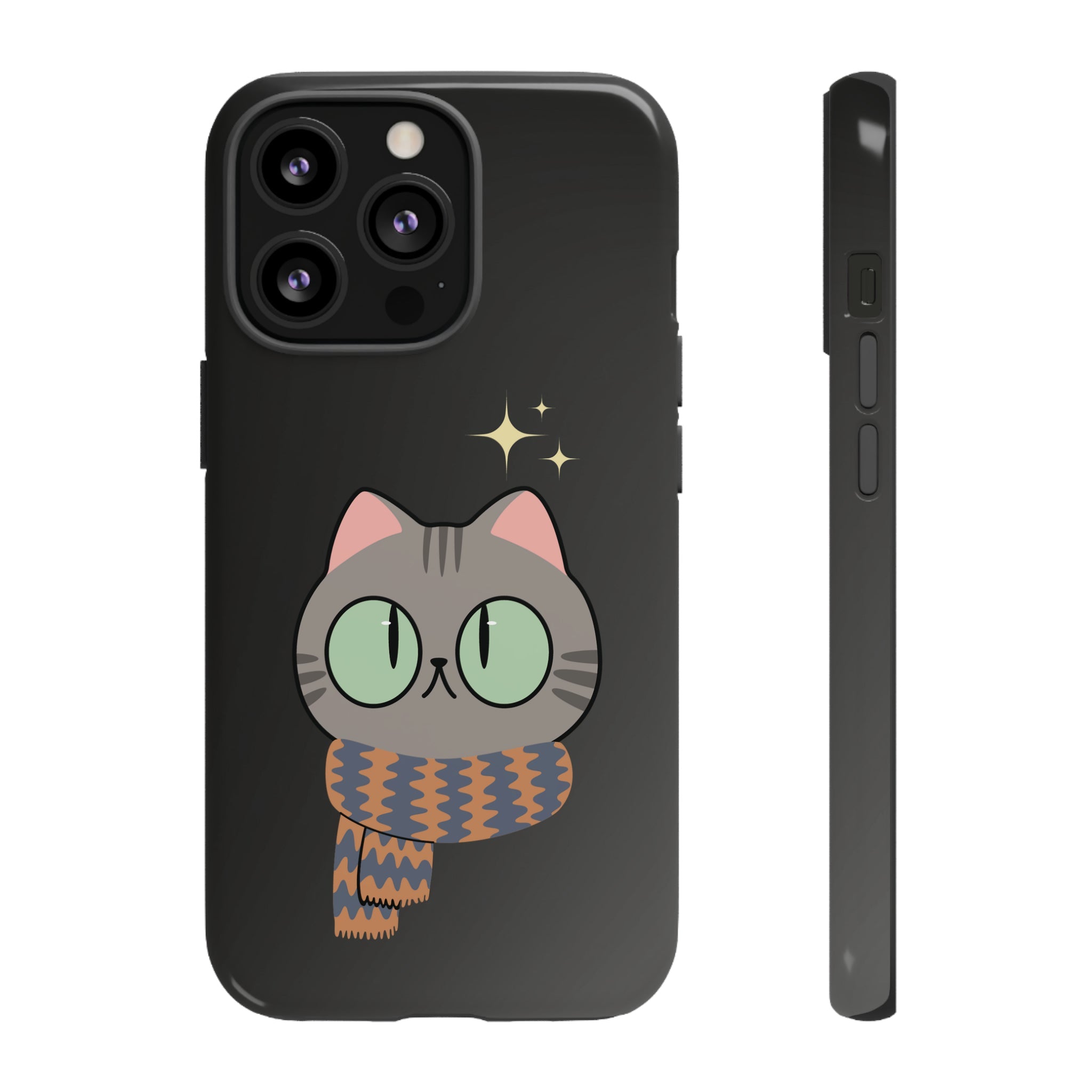 Feline Cozy Cat Tough iPhone Case