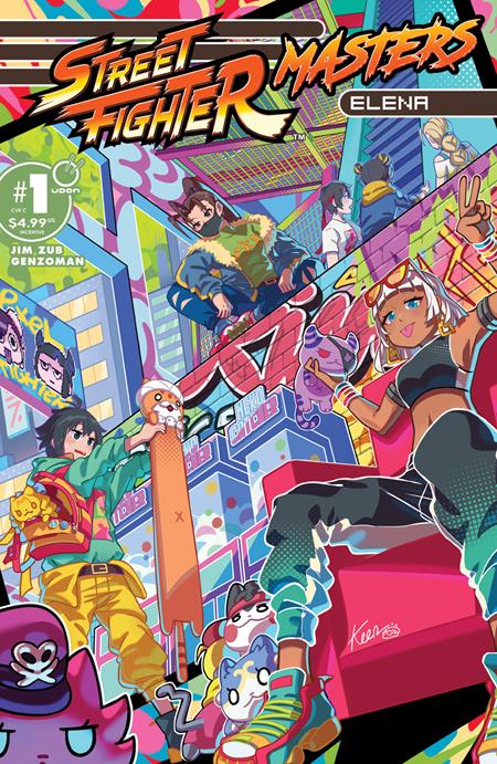 Street Fighter Masters Elena #1 (One Shot) C 1:5 Keenbiscuit Variant (09/17/2025) Udon