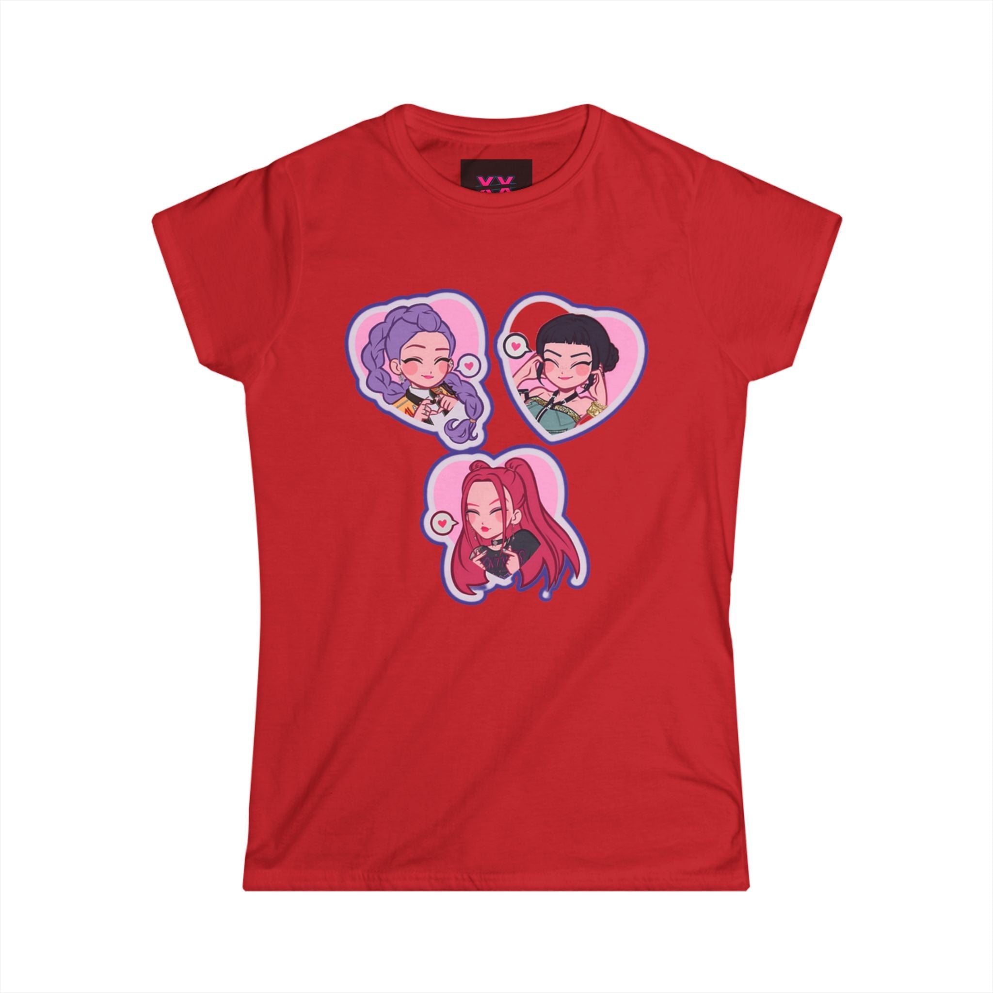 Idol style Tee, Cute Tee for Anime Lovers, Kawaii T-Shirt, Trendy Casual Wear, Gift for Otaku