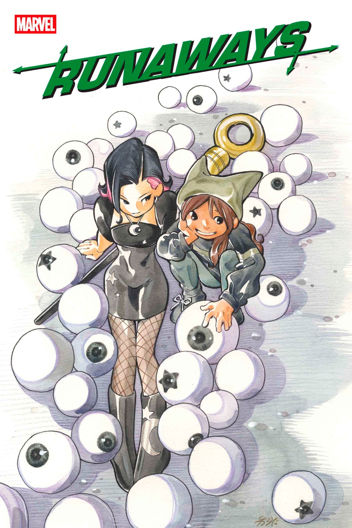 Runaways #1 E Peach Momoko Variant [Doom] (06/11/2025) Marvel