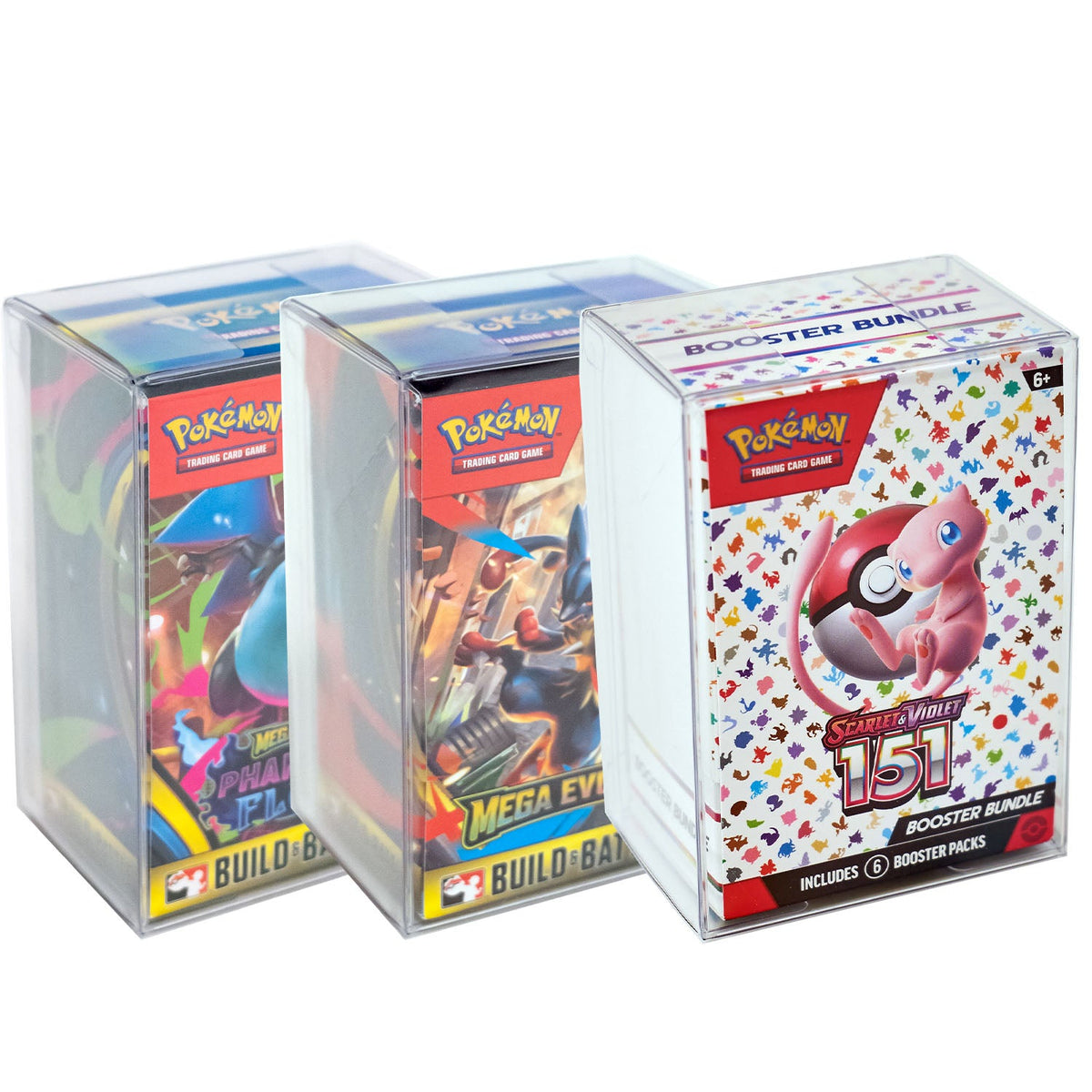 Platinum Protectors for Pokemon 151 Booster Bundle Boxes - UV & Scratch-Resistant