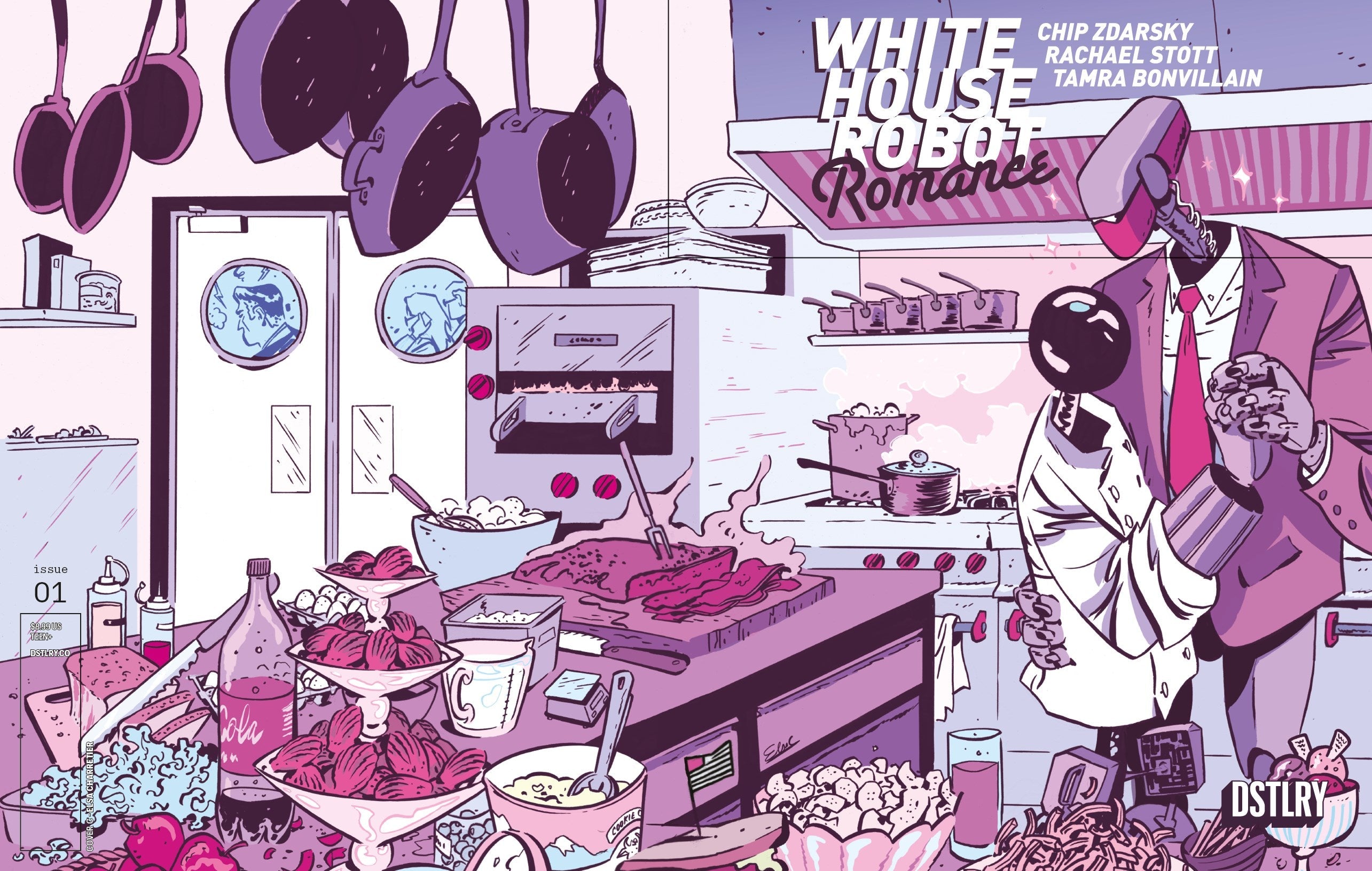 White House Robot Romance #1 C 1:10 Charretier (09/24/2025) Dstlry