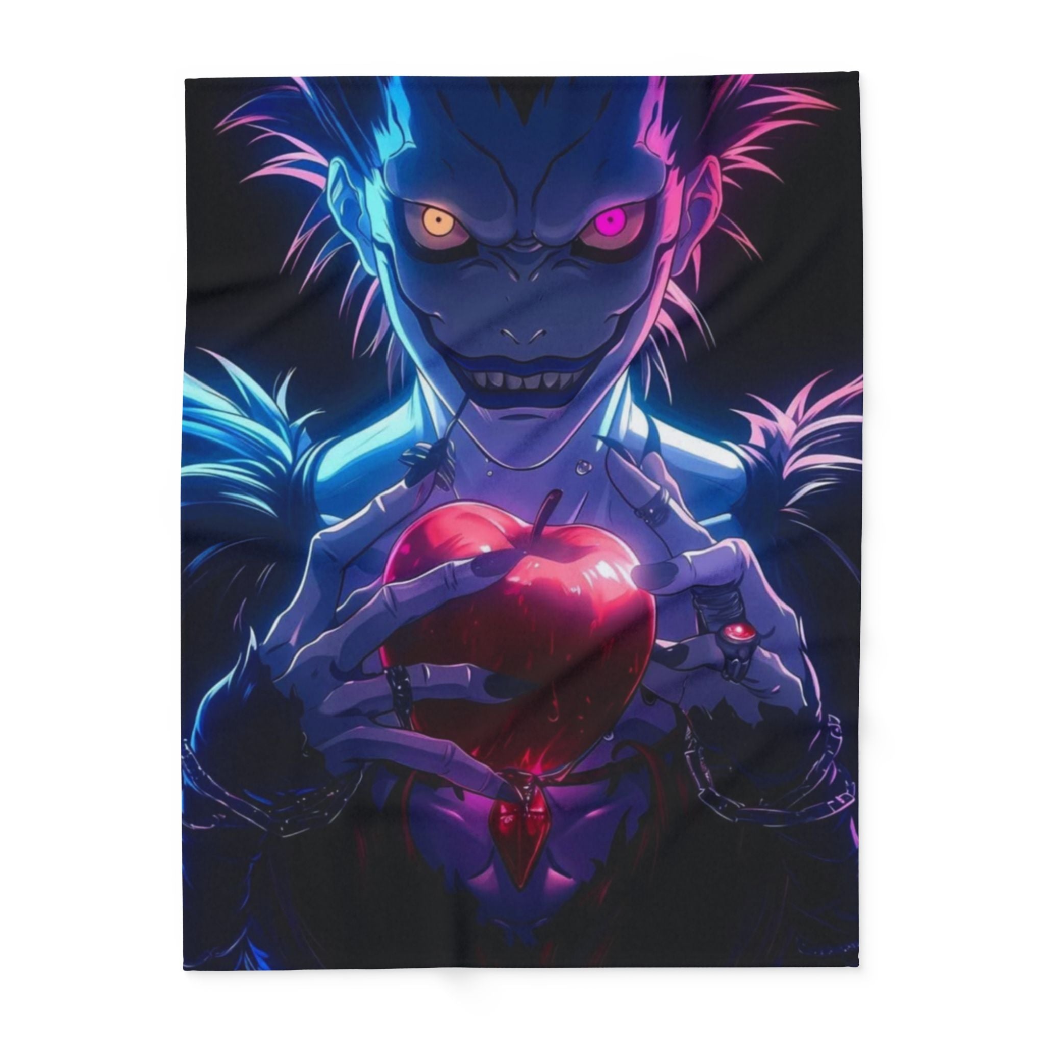 Dn Chilling Cozy Arctic Fleece Blanket, Anime Throw, Gothic Decor, Gifts for Fans, Horror Blanket, Home Comforts