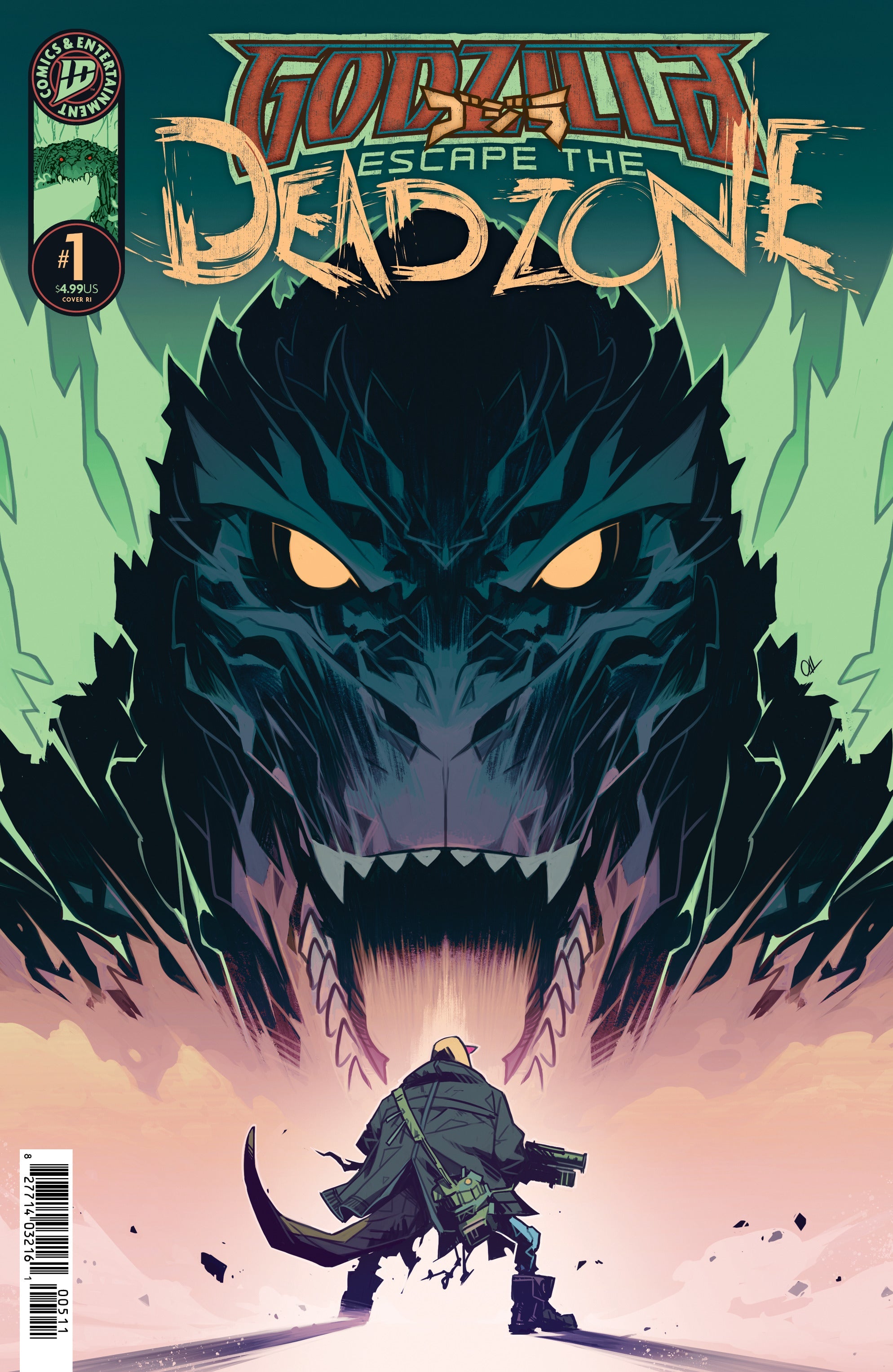 Godzilla Escape The Deadzone [Kai-Sei Era] #1 E 1:25 Caspar Wijngaard (08/06/2025) Idw