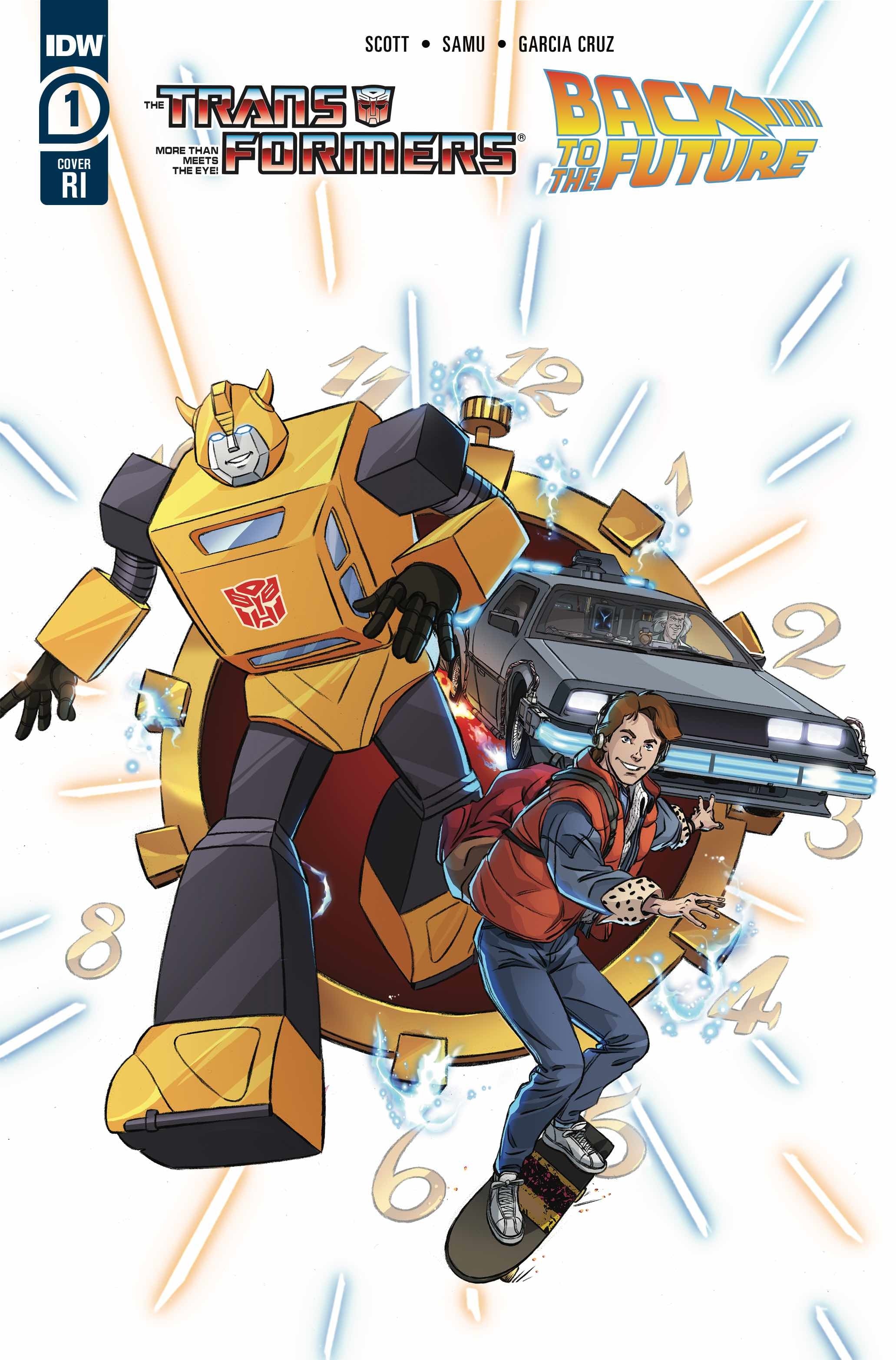 Transformers Back To Future #1 (Of 4) 1:10 Dan Schoening Variant (10/07/2020) IDW