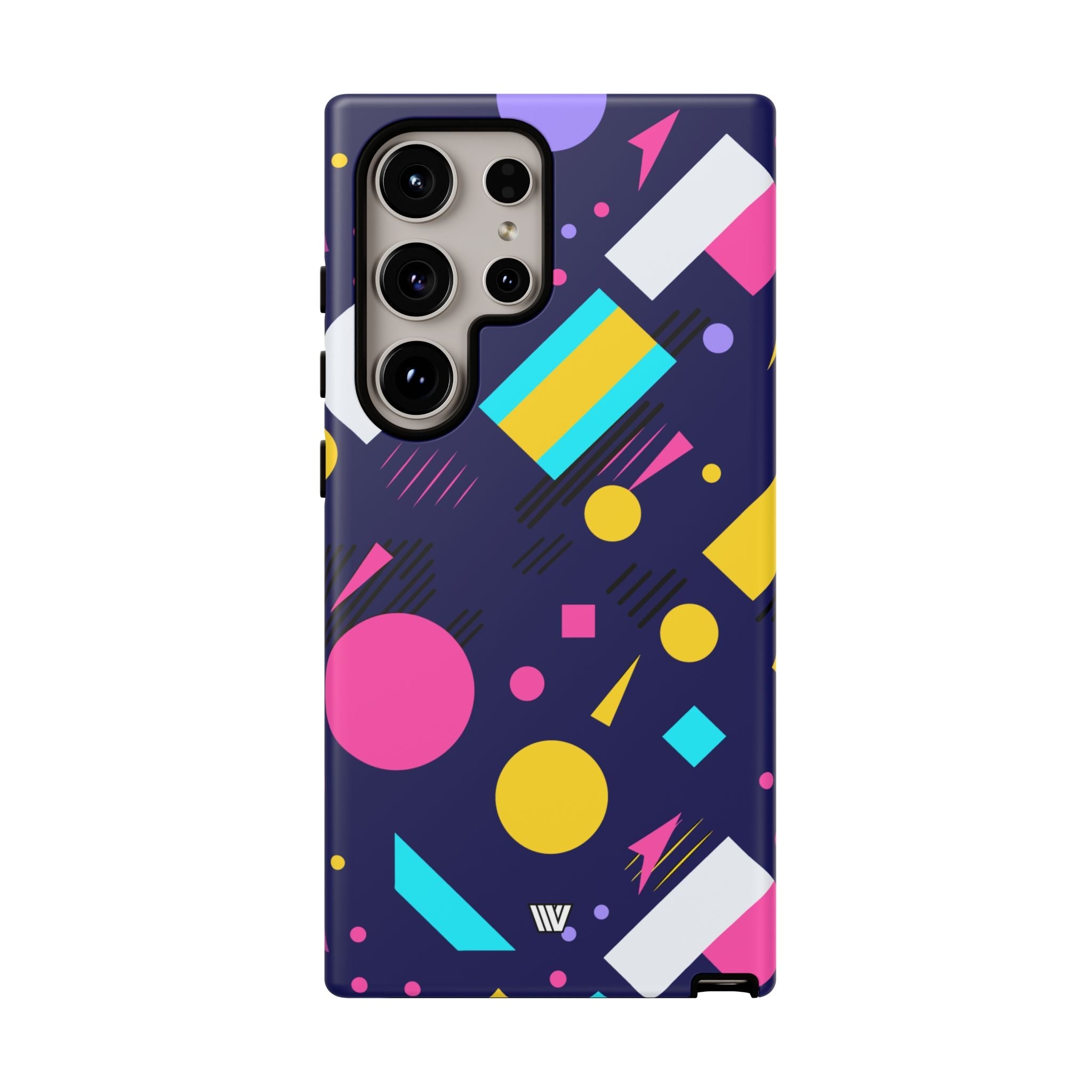80s / 90s RETRO PATTERN DARK | Tough Phone Case