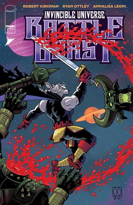 Invincible Universe Battle Beast #5 E 1:50 Matt Wagner & Brennan Wagner Variant (09/17/2025) Image