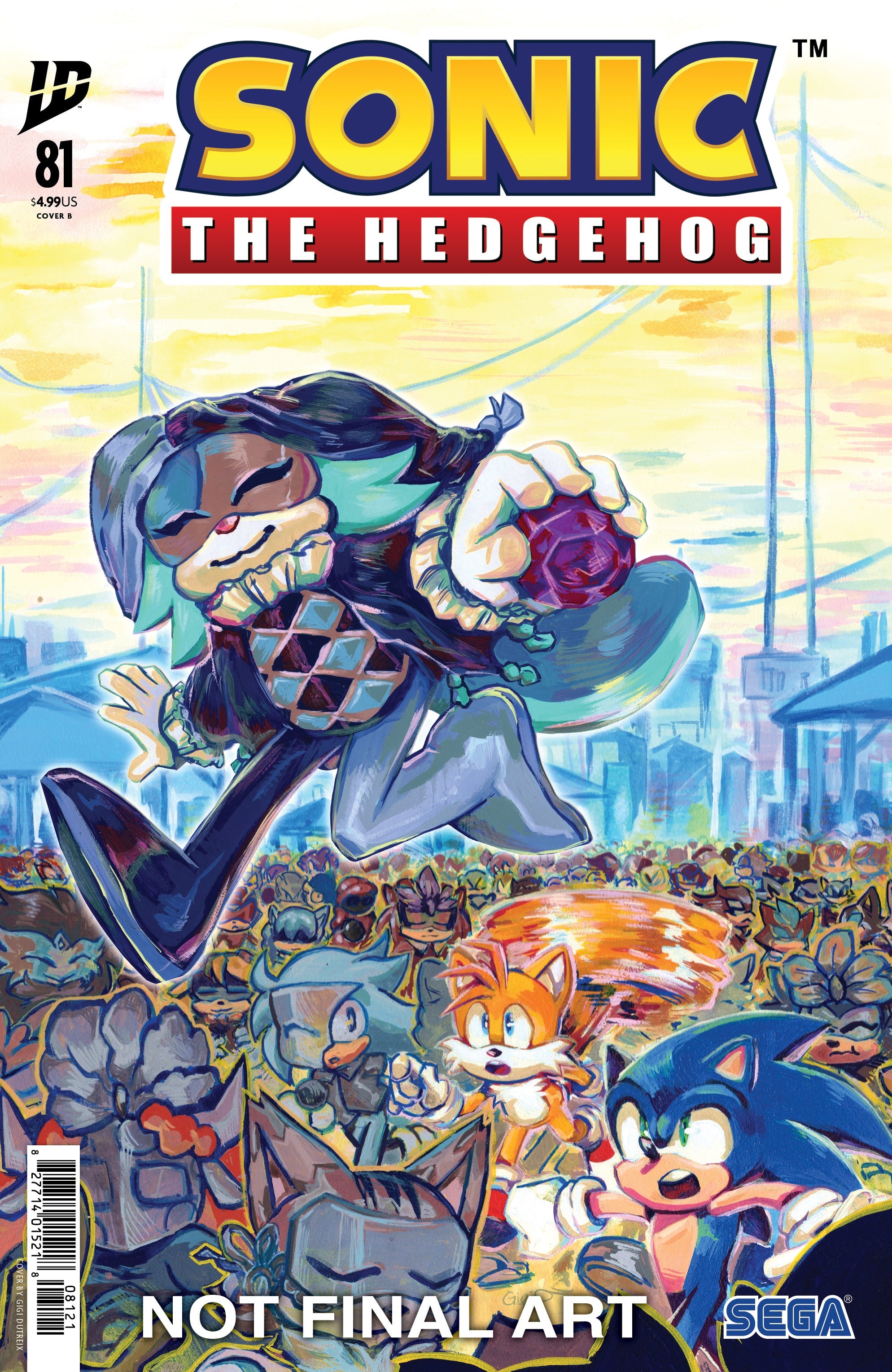 Sonic The Hedgehog #81 B Dutreix (09/03/2025) Idw