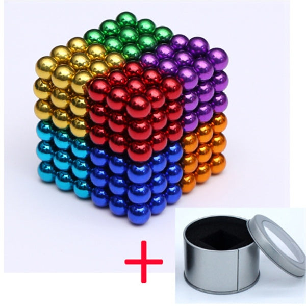 Magnetic Building Blocks – 3D Puzzle Cube Set for Creativity and Stress Relief