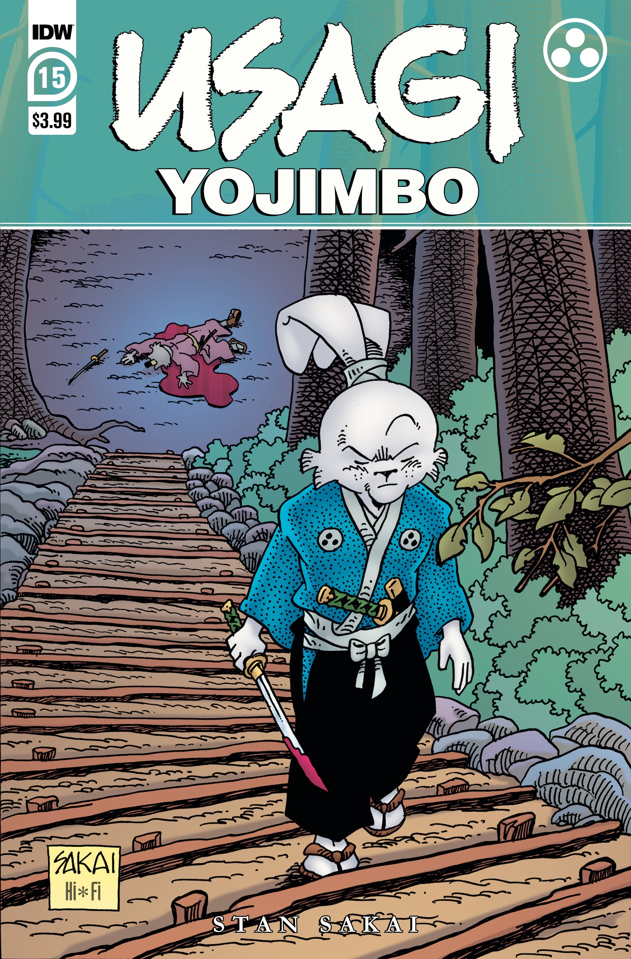 Usagi Yojimbo #15 Stan Sakai (11/25/2020) IDW