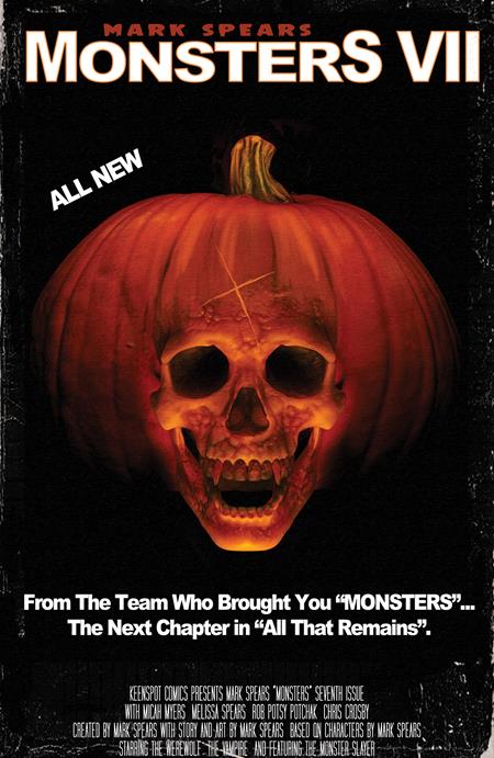 Mark Spears Monsters #7 C Mark Spears Halloween Ii Homage Variant (09/24/2025) Ex Posse