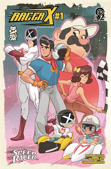 Racer X #1 (Of 8) D 1:10 Sean Galloway Unlock Variant (09/10/2025) Mad Cave