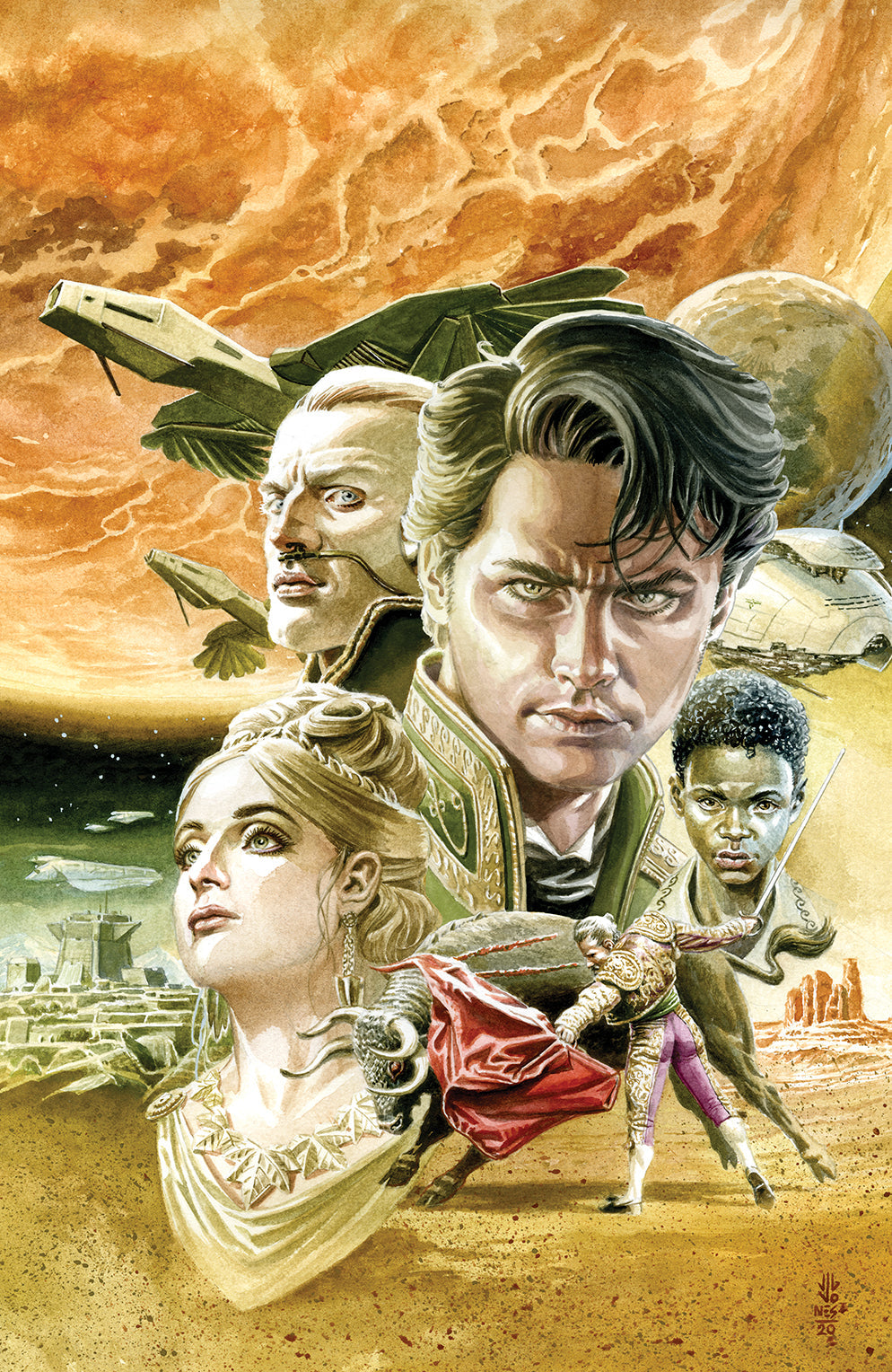 Dune House Atreides #2 B JG Jones Variant (11/25/2020) Boom
