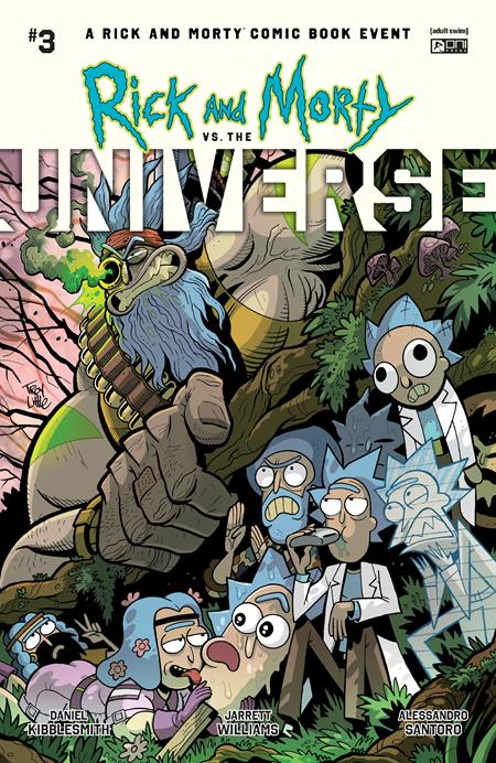 Rick And Morty Vs The Universe #3 (Of 4) B Troy Little Variant (09/24/2025) Oni