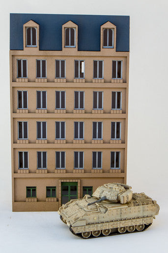 15mm European City Building (Matboard) - 15MCSS106