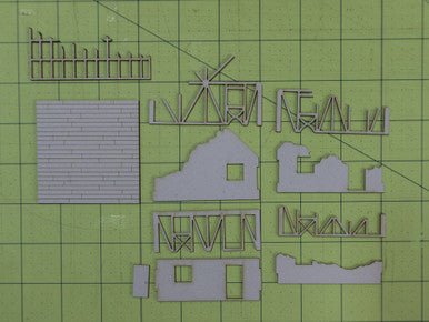 15mm Small Half Timber House  - 15MCSS550
