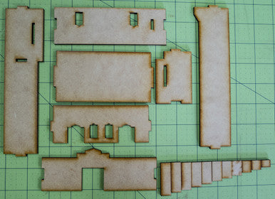Walled Compound (MDF) - 15MMDF035-1
