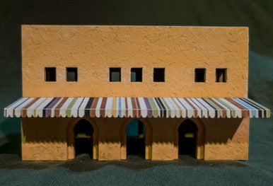 15mm Two Story Building (MDF) - 15MMDF129