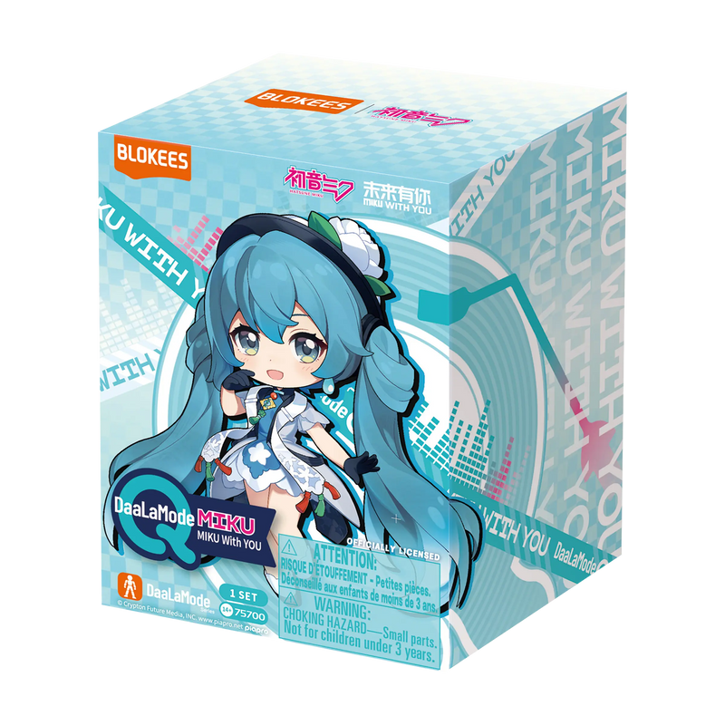 Blokees Hatsune Miku DaaLaMode Q Series - MIKU WITH YOU