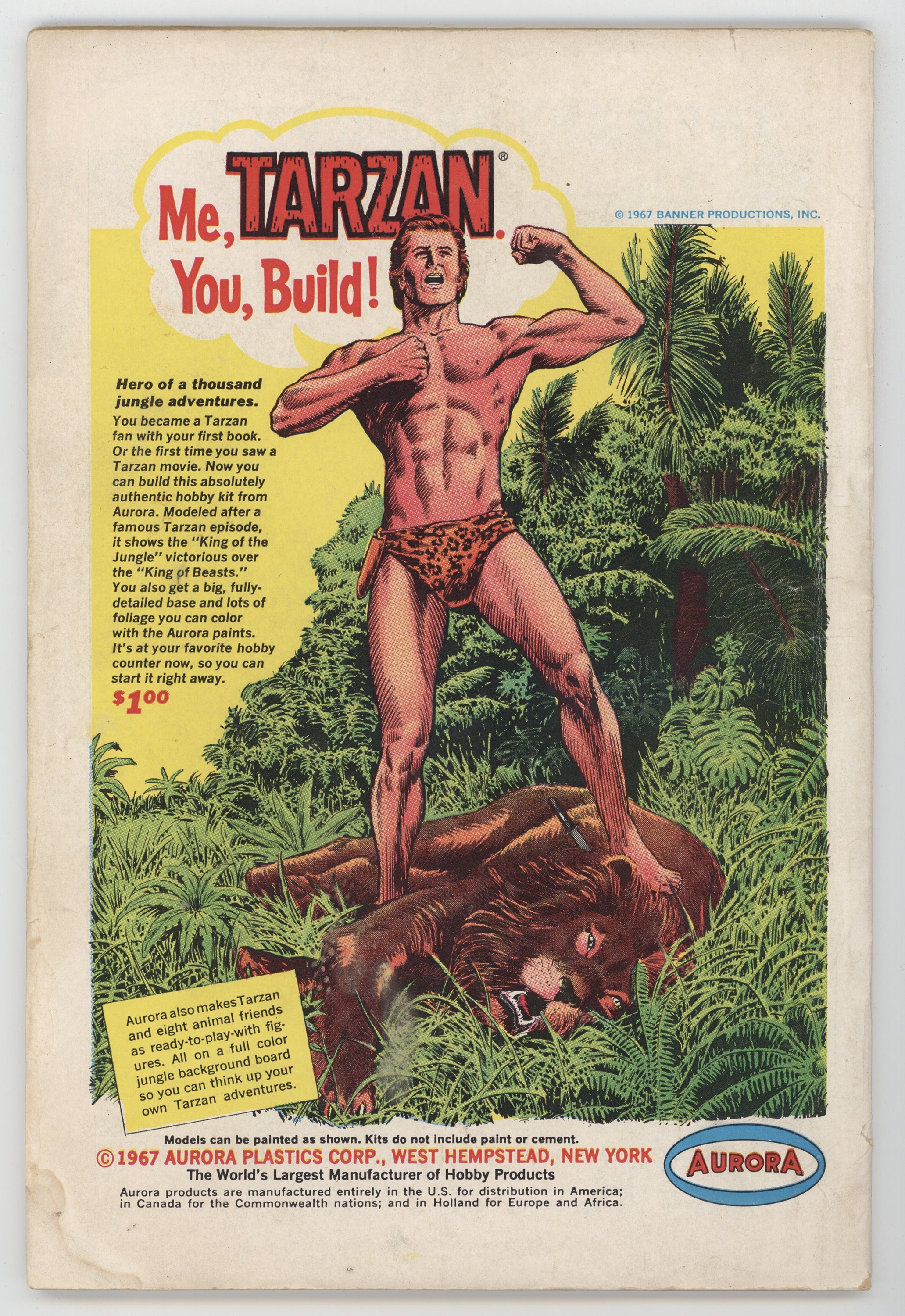 Justice League Of America 58 DC 1967 FN Batman Superman Flash Green Lantern