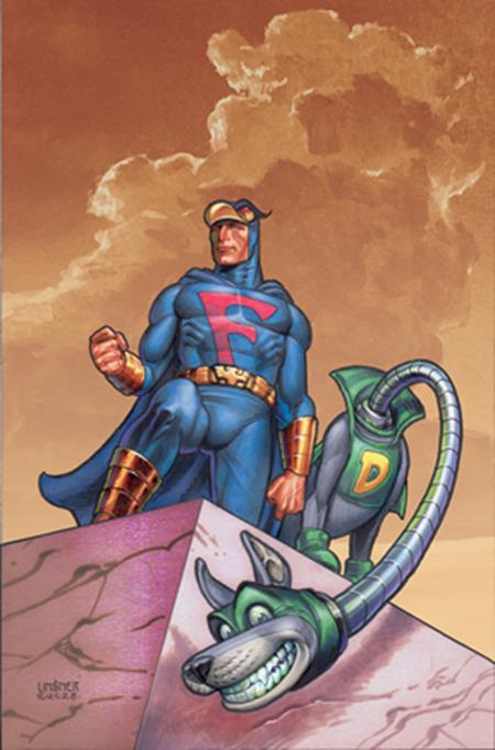 Blue Falcon And Dynomutt #2 G 1:10 Joseph Micheal Linsner Virgin Variant (10/15/2025) Dynamite