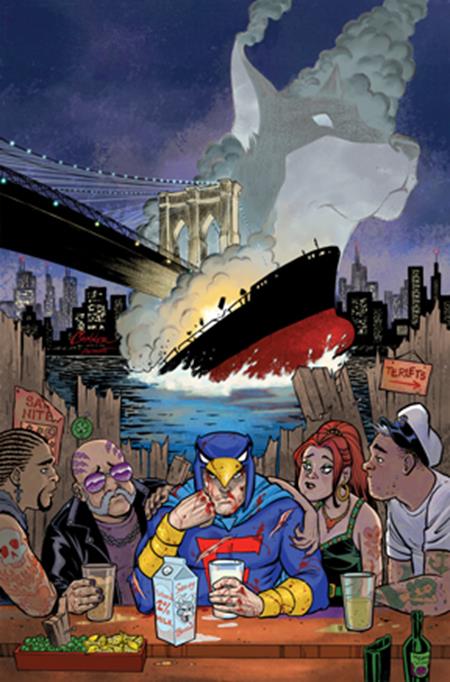 Blue Falcon And Dynomutt #2 H 1:15 Amanda Conner Virgin Variant (10/15/2025) Dynamite