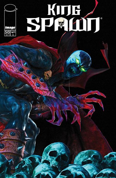 King Spawn #50 D 1:50 Mark Spears Variant (10/22/2025) Image