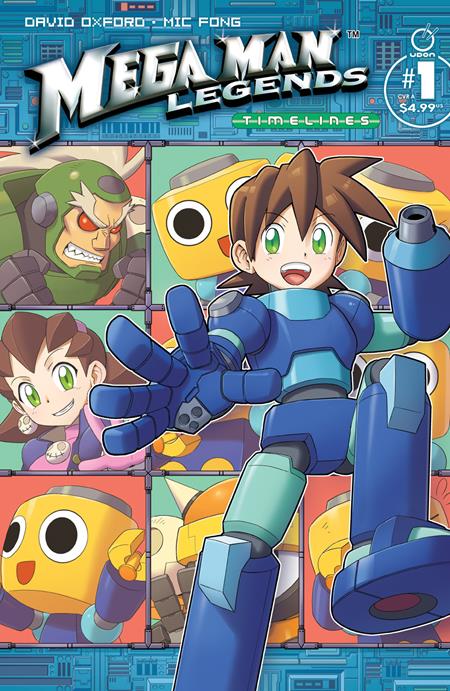 Mega Man Legends Timelines #1 (One Shot) A Mic Fong (12/10/2025) Udon