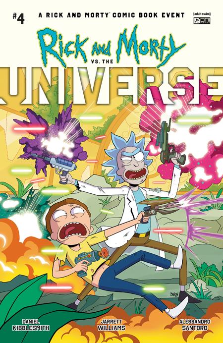Rick And Morty Vs The Universe #4 (Of 4) A Dave Bardin (10/22/2025) Oni
