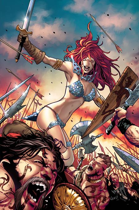 Sonja Reborn #3 G 1:10 Greg Land Virgin Variant (10/29/2025) Dynamite