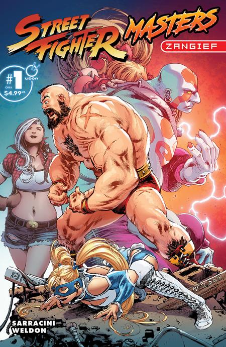 Street Fighter Masters Zangief #1 (One Shot) B Matthew Weldon Variant (12/03/2025) Udon