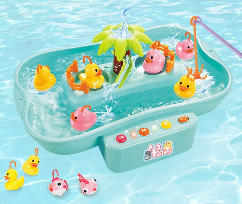 Electric Fishing Toy Set – Interactive Water Cycle Game for Kids