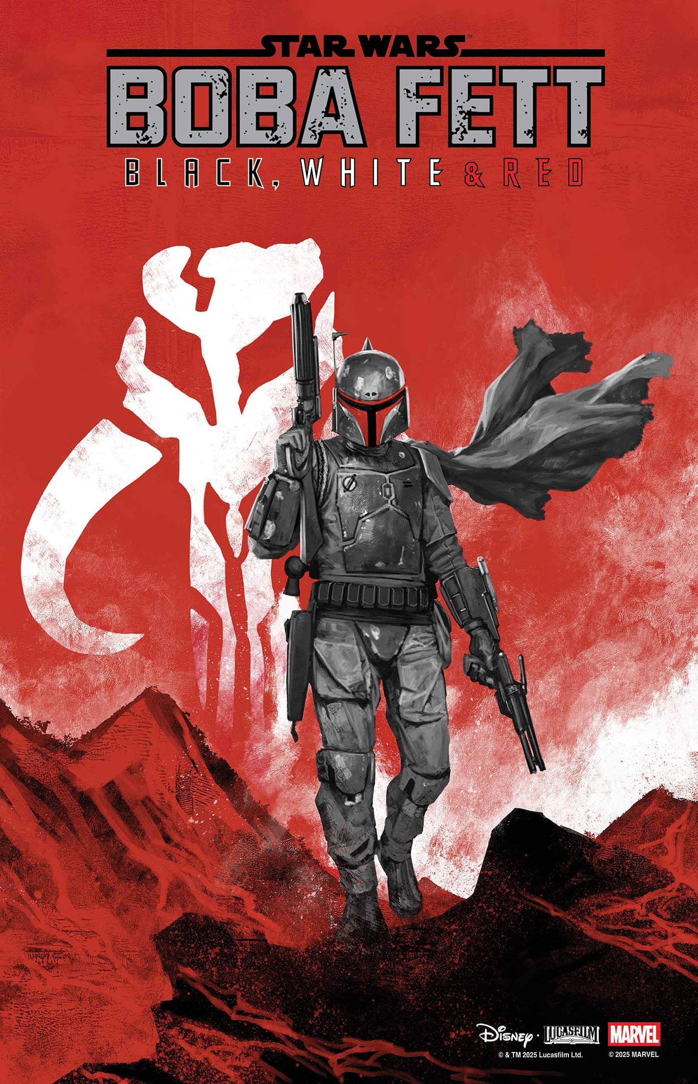 Star Wars Boba Fett Black White & Red #2 C Skan Variant (10/29/2025) Marvel