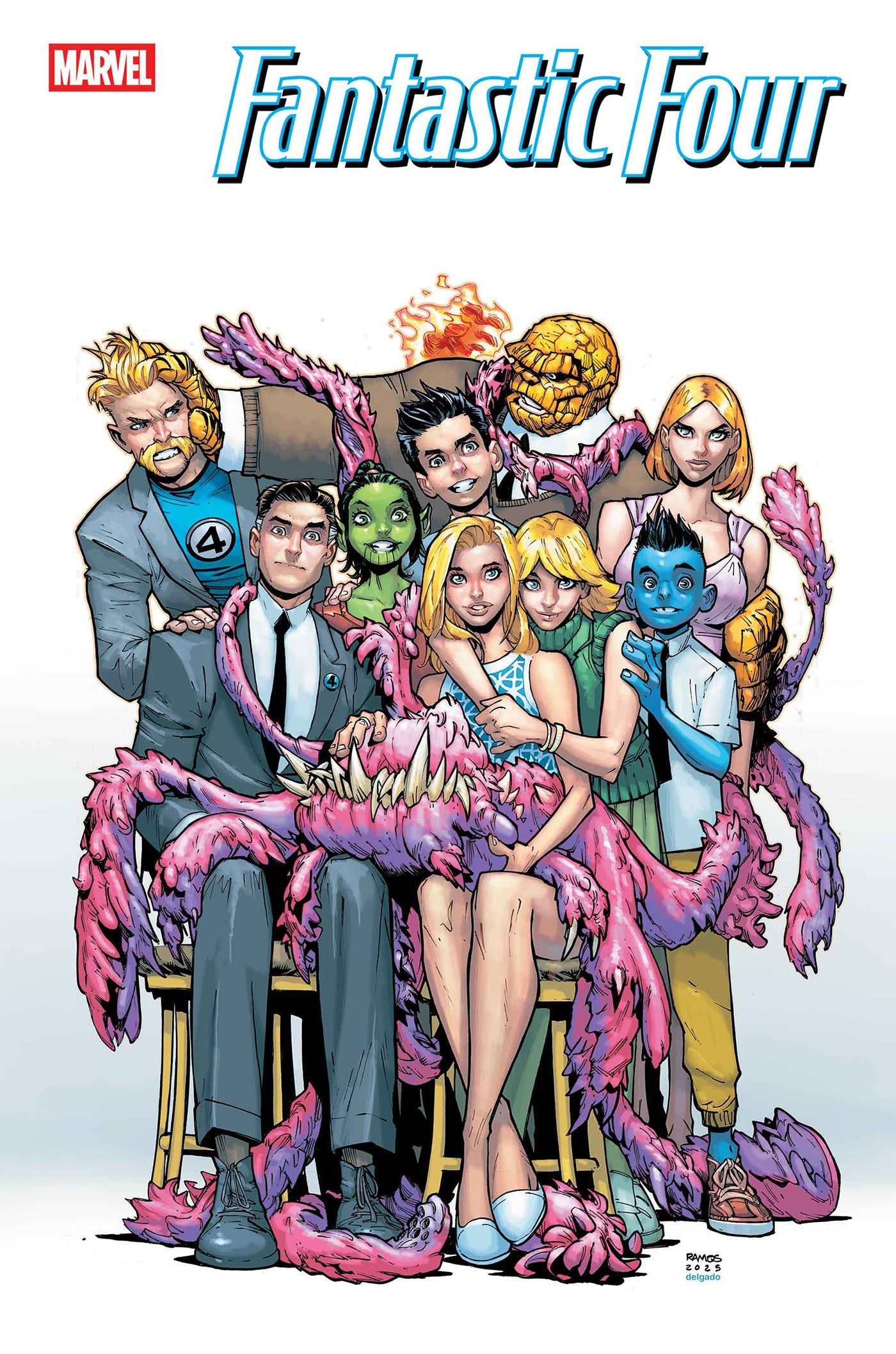 Fantastic Four #4 A Humberto Ramos Ryan North (10/22/2025) Marvel