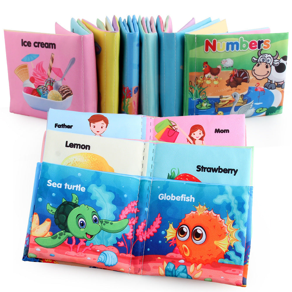Soft Cloth Baby Books – Sound Interactive Early Learning Toys