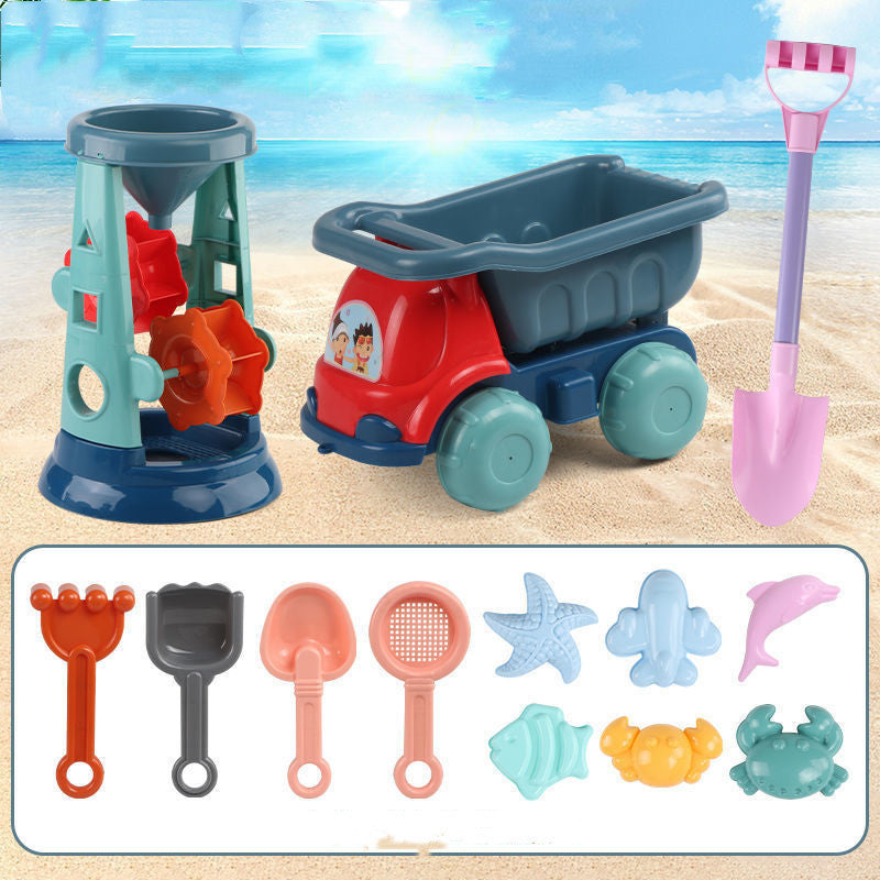 Kids Beach Toy Set – Deluxe Sand Play Tools and Water Toys