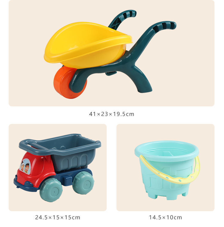 Kids Beach Toy Set – Deluxe Sand Play Tools and Water Toys