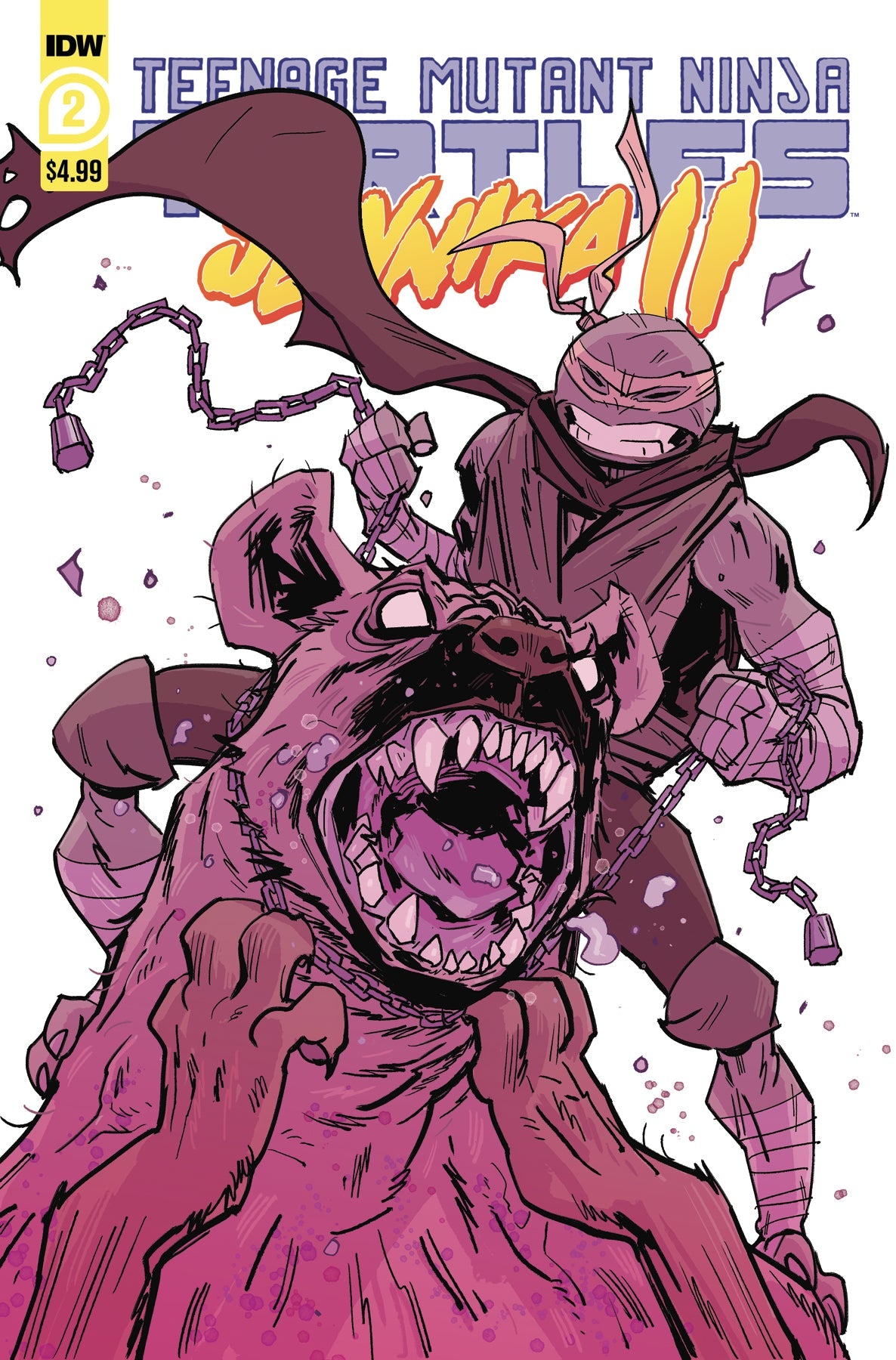 Tmnt Jennika II #2 (Of 6) A Brahm Revel Teenage Mutant Ninja Turtles (
