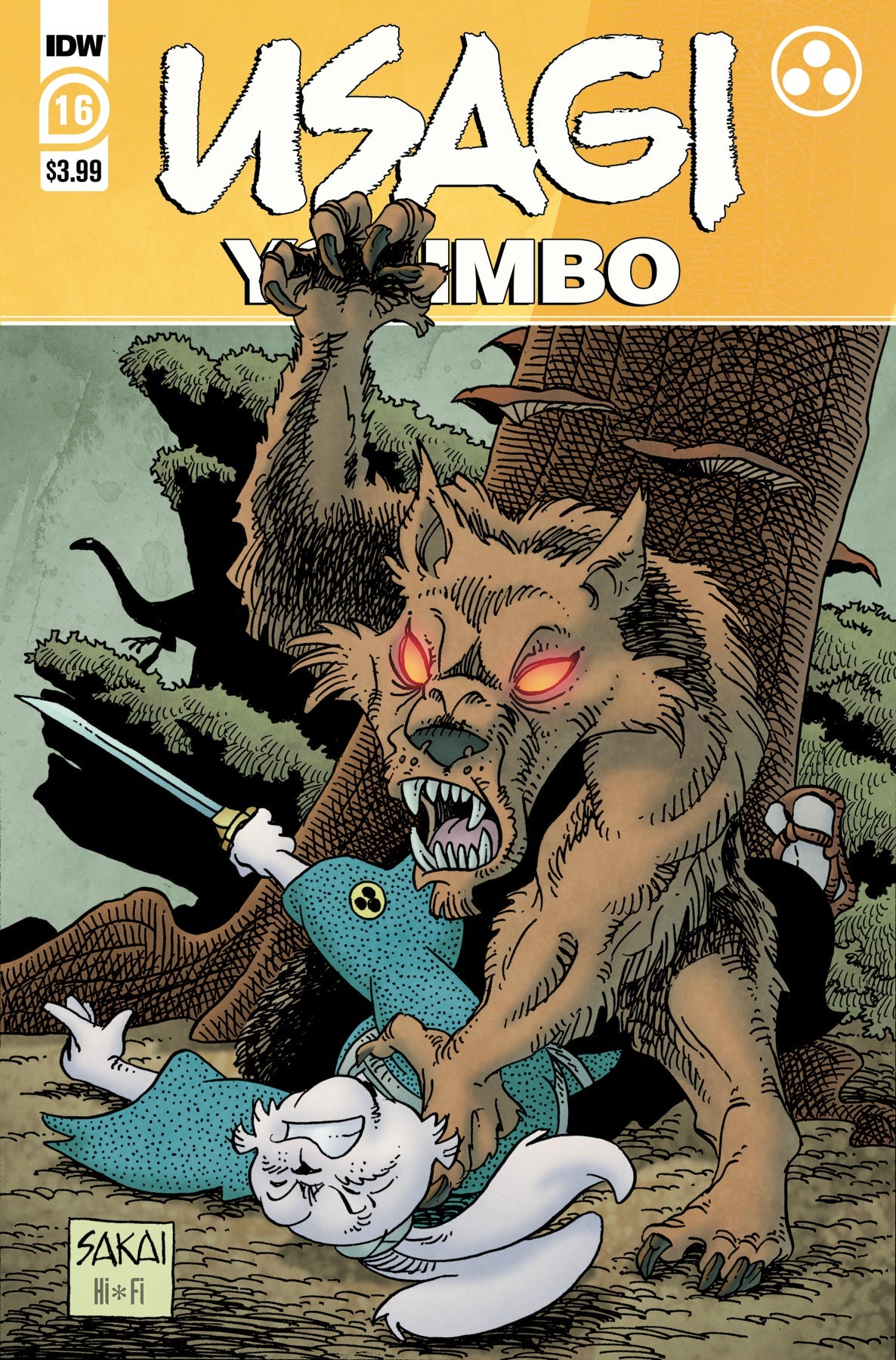 Usagi Yojimbo #16 Stan Sakai (12/30/2020) IDW