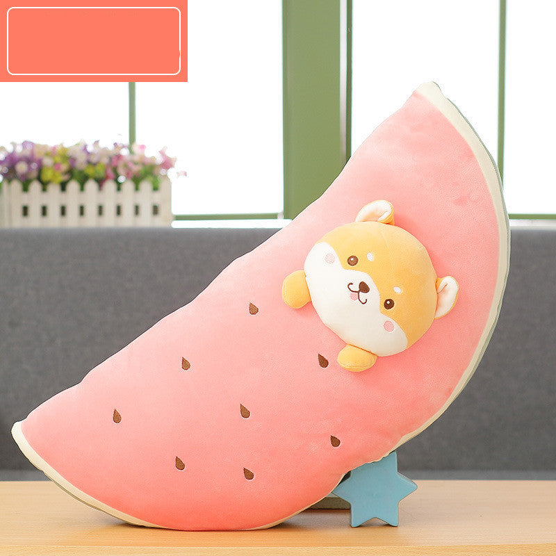 Plush Fruit Pillow – Soft Cushion Decor