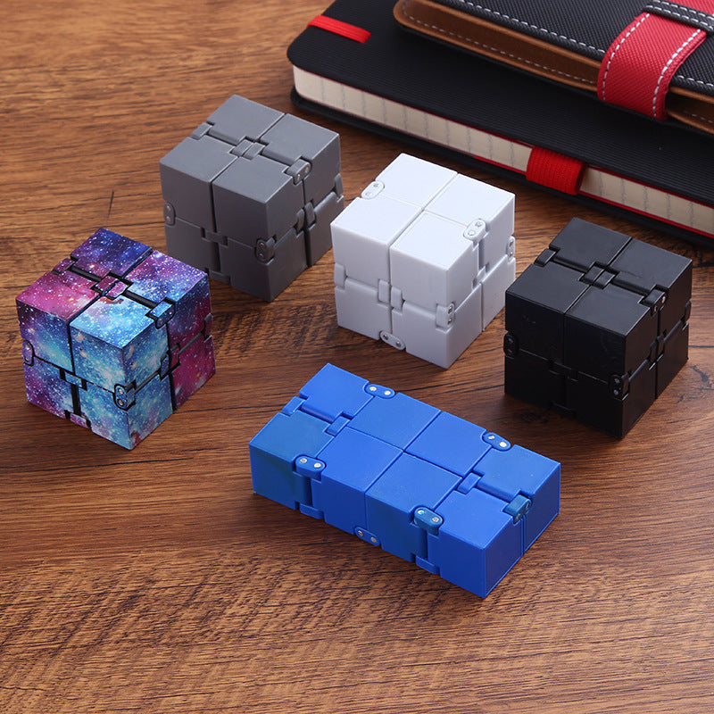 Infinity Cube Fidget Toy – Stress Relief Sensory Cube for Focus and Relaxation