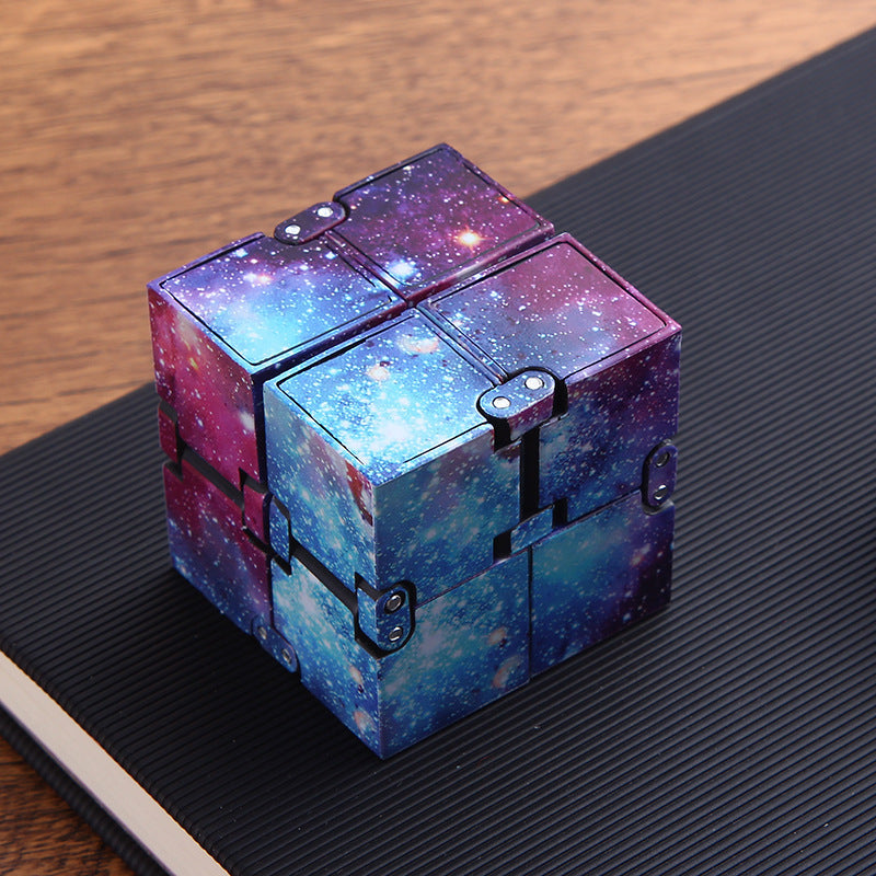 Infinity Cube Fidget Toy – Stress Relief Sensory Cube for Focus and Relaxation